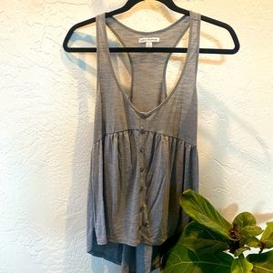 American eagle grey tank-top (small)